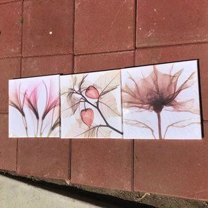 3 pcs wall decoration paintings 12*12